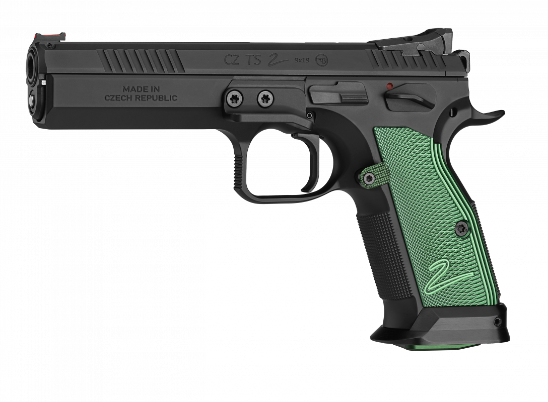 Pištolj čZ TS 2, cal. 9x19mm, RACING GREEN