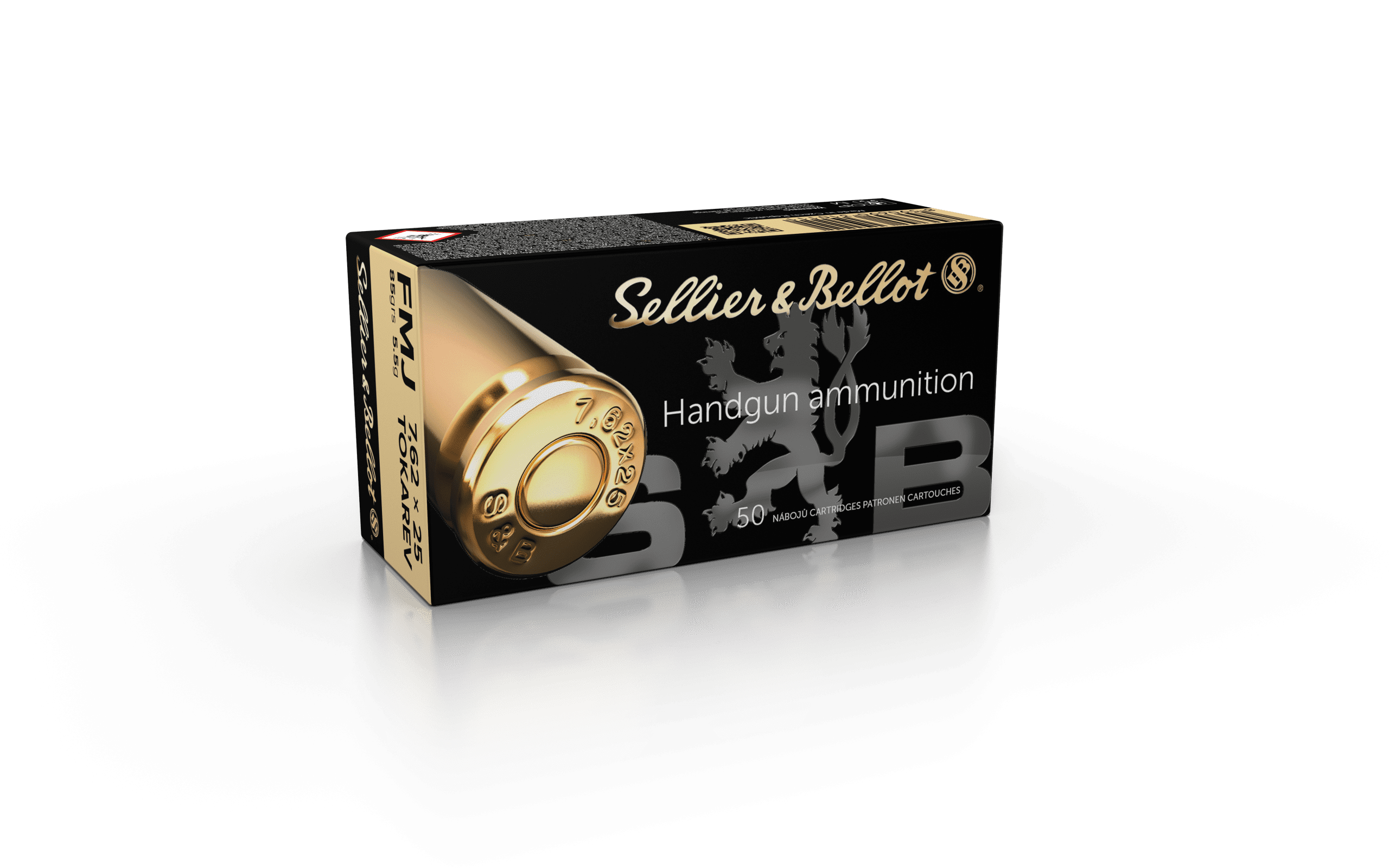 box-7-62-x-25-tokarev-fmj-v310112-85-grs Pištoljsko streljivo S&B 7,62x25 Tokarev, FMJ 5,5g - Slika 1