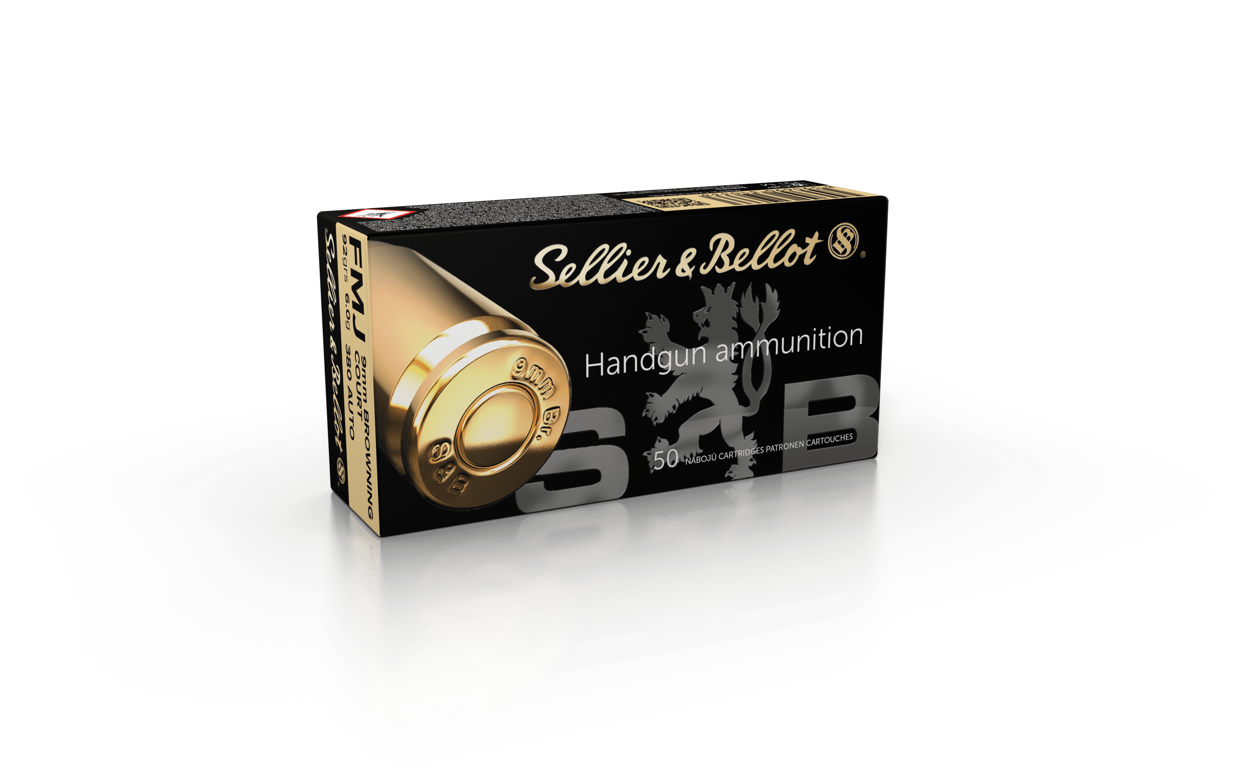 box-9-mm-browning-court-380-auto-fmj-v310332-92-grs Pištoljsko streljivo S&B 9mm Browning Court FMJ 6,0g - Slika 1