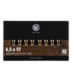 Karabinsko streljivo RWS 6,5x57 KS 8,2g