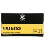 Malokalibarsko streljivo RWS 22 LR Rifle Match