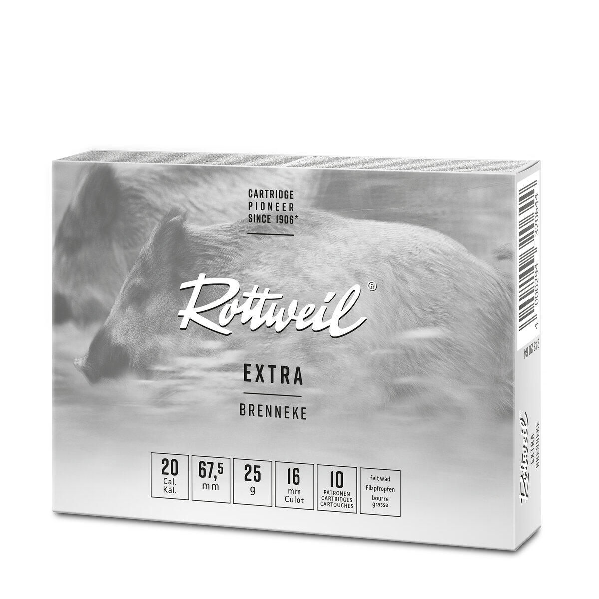 Sačmeno streljivo ROTTWEIL BRENNEKE 20/67,5 25G - Slika 1