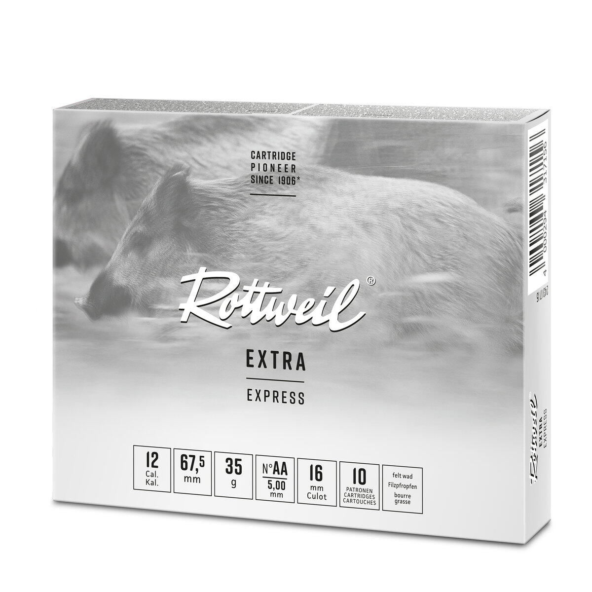 Sačmeno streljivo ROTTWEIL EXPRESS 12/67,5 35G AA 5,0mm - Slika 1