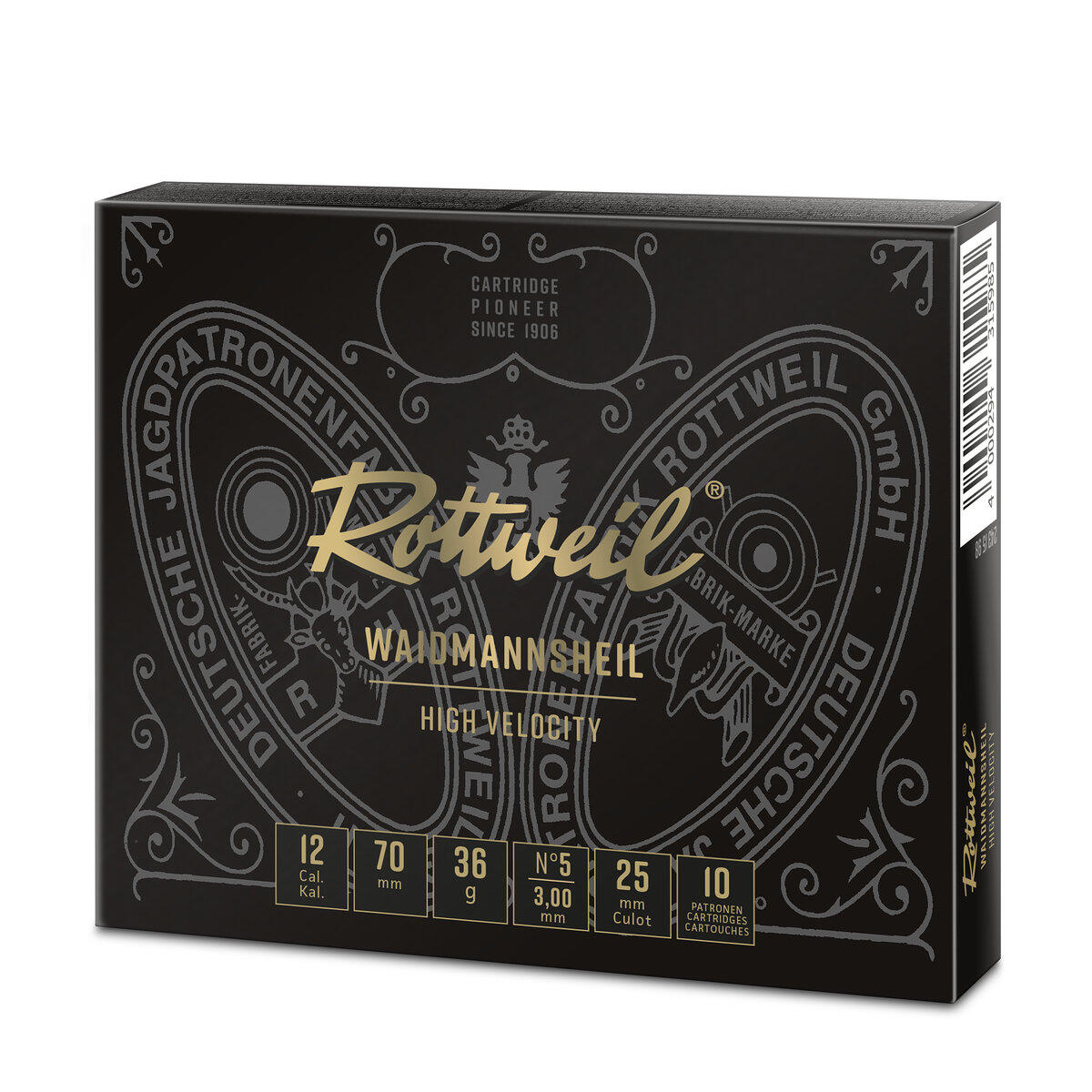 Sačmeno streljivo ROTTWEIL WMH TPL HV 12/70 36G 3,0mm - Slika 1