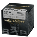 Karabinsko streljivo S&B 8x57 JS FMJ 12,7g